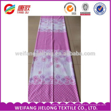 Pink Rose Cheap Printing 100% sábanas de tela de algodón